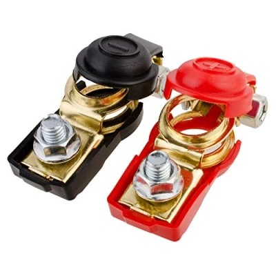 Afbeelding van GTIWUNG Accuschakelaar, accuklemmen, autoaccu, snelklemmen, connectoren, auto, accuclips, aansluitklemmen, accu, boot, personenauto (1 paar)