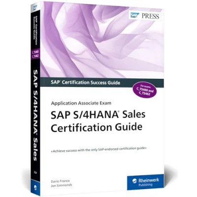 Afbeelding van SAP S/4HANA Sales Certification Guide: Application Associate Exam