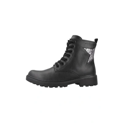 Afbeelding van GEOX J CASEY GIRL Meisjes Laarzen BLACK/DK SILVER Maat 31