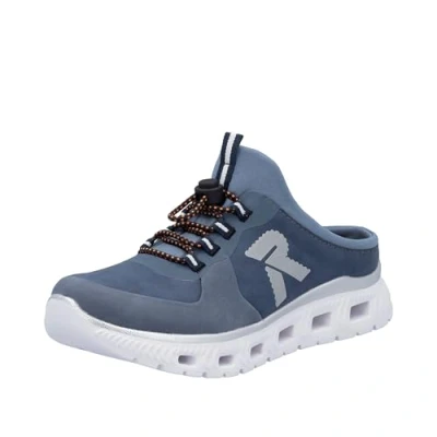 Afbeelding van Rieker M6069 Clogs voor dames, blauw, 36 EU