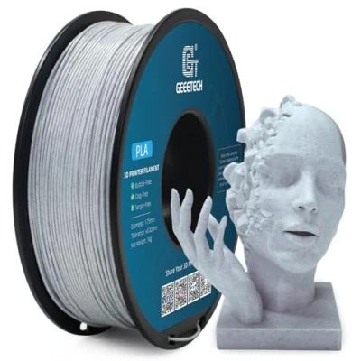 Afbeelding van GEEETECH Marble, PLA filament, 1,75 mm, 3D printer 1 kg spoel, zoals marmer