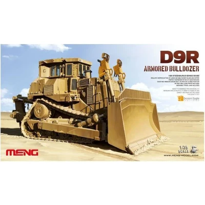 Afbeelding van 1:35 MENG SS002 D9R Armored Bulldozer Plastic Modelbouwpakket