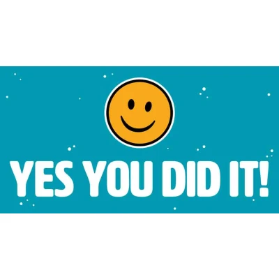 Afbeelding van Kaart Geslaagd SGP19 C Yes you did it