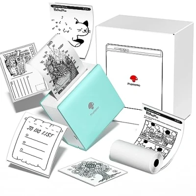 Afbeelding van Phomemo M02 Mini Thermische Bluetooth Printer Groen