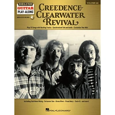 Afbeelding van Creedence Clearwater Revival: Deluxe Guitar Play Along Vol. 23. Book with Interactive Online Audio Interface