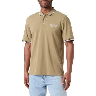 Afbeelding van JACK &amp; JONES Jprbluarchie Ss Polo Sg Poloshirt voor heren, aloë, L