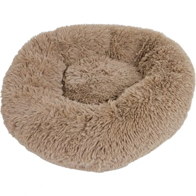 Afbeelding van Hondenmand Donut mand Supersoft Kleur: bruin 65 cm