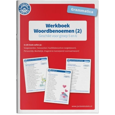 Afbeelding van Werkboek Woordbenoemen Grammatica deel 2 Groep 5 en 6