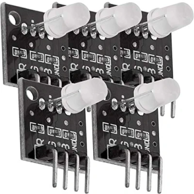 Afbeelding van AZDelivery 5 x KY 016 FZ0455 3 Color RGB LED Module Kleur compatibel met Arduino Inclusief E Book!