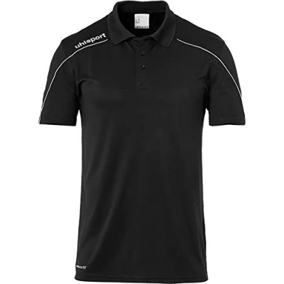 Afbeelding van Uhlsport Stream 22 Polo Kinderen Zwart / Wit Maat: 164