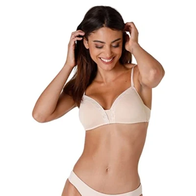 Afbeelding van LOVABLE BH zonder beugel en licht gevoerde cups Sensual Touch dames, Huid, 34 / 3B