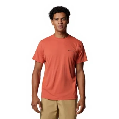 Afbeelding van Columbia Zero Rules Light Technical Shirt Heren Tuscan L Rood Outdoor