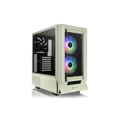 Afbeelding van Thermaltake Ceres 350 MX Mid Tower Chassis Hidden Connector Matcha Green