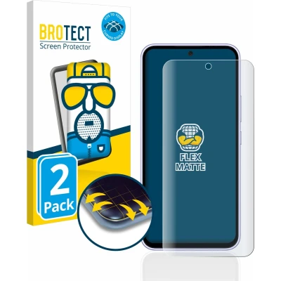 Afbeelding van BROTECT Screenprotector voor Samsung Galaxy A54 5G Folie Beschermfolie matte volledig dekking (2 Stuks)