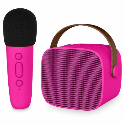 Afbeelding van Draadloze Kids Karaoke Set Speaker en microfoon Bluetooth Roze imoshion