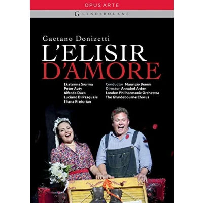 Afbeelding van London Philharmonic Orchestra, The Glyndebourne Chorus Donizetti: L&#039;Elisir d&#039;Amore (DVD)