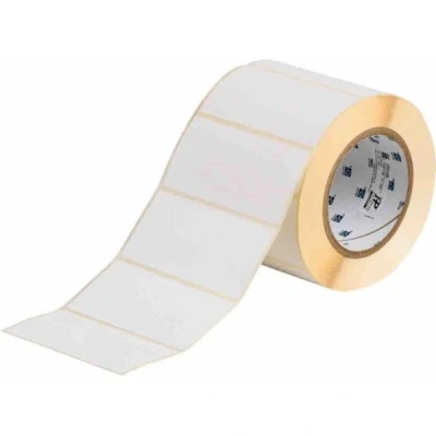 Afbeelding van BRADY THT 55 424 1 labels bedrukbaar met thermische transferprinter (1000 st./rol) 030246