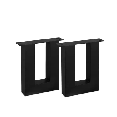 Afbeelding van Iron Bench U Leg 8x8 Set of 2