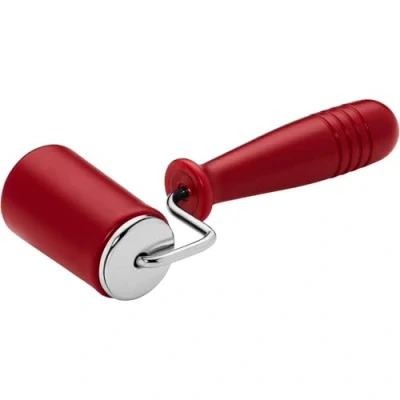 Afbeelding van Original Kaiser Originele Kaiserflex Red deegroller klein 18 x 4 cm, conisch, siliconen met metalen kern, ergonomische handgreep, hittebestendig tot 200 C