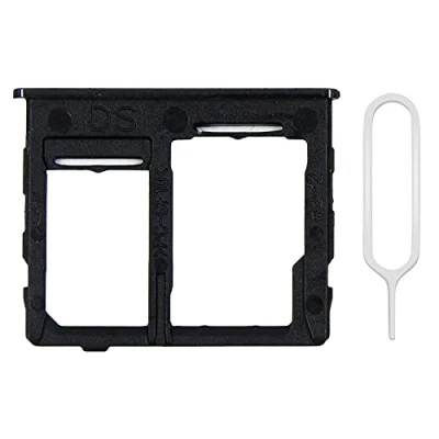 Afbeelding van MMOBIEL Dual Sim Tray Kaart Houder Nano Slot voor Samsung Galaxy A32 5G A326 Zwart