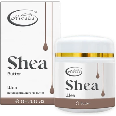 Afbeelding van Puur biologische shea boter ongeraffineerd geparfumeerd gezicht en lichaam gevoede huid 55ml