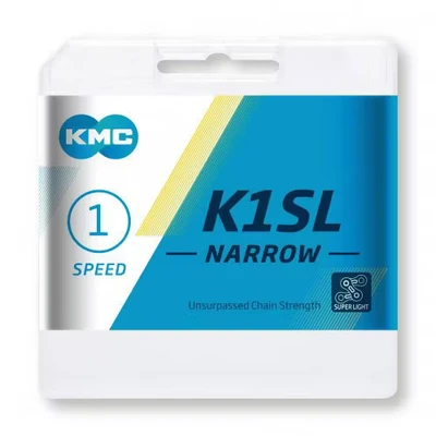 Afbeelding van KMC Ketting K1SL 3/32 narrow silver 100s