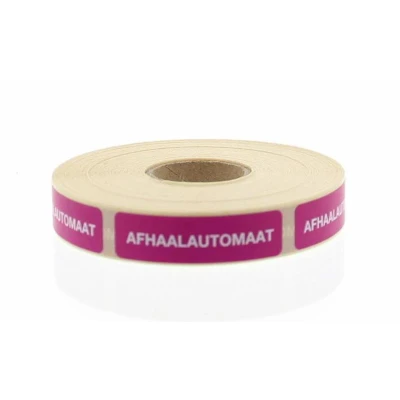 Afbeelding van Brocacef Strooketiket afhaalautomaat 12 x 44 mm 750 stuks