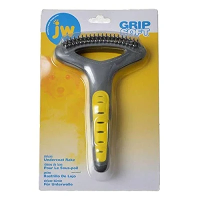 Afbeelding van JW Gripsoft Grooming dubbele rij ondervachthark