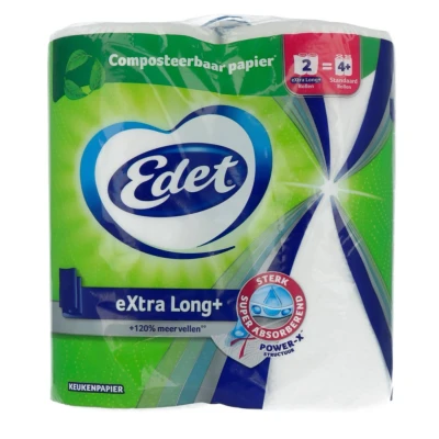 Afbeelding van Edet Keukenpapier Extra Multi verpakking 9x2ST