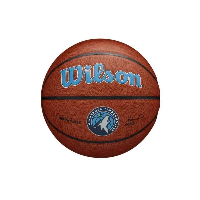 Afbeelding van Wilson NBA Team Alliance Timberwolves basketbal blauw