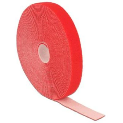 Afbeelding van Klittenband 10 meter Rood Delock
