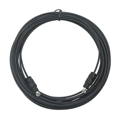 Afbeelding van Pxyelec 8M Zwarte Digitale Vezel Optische Audio SPDIF Toslink Kabel