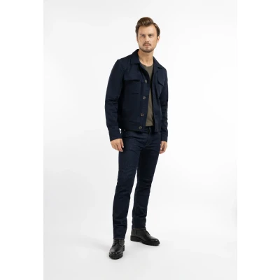 Afbeelding van Overgangsjas DREIMASTER L / Donker Marineblauw 100% Katoen