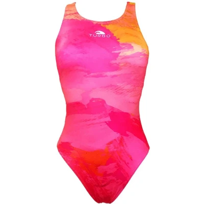 Afbeelding van Turbo Brush Zwempak Roze 2XL Vrouw