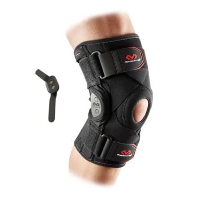 Afbeelding van McDavid Meniscus en banden kniesteun bandage knie orthese voorkomt letsel verlicht pijn veilige pasvorm kniebandage dames/heren (429X)