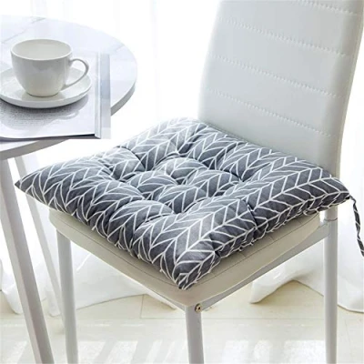 Afbeelding van Set van 4 zitkussen, kussen, stoelkussen, 40 x cm, tuinstoelkussen, voor tuin, balkon, terras (ruimte, I)