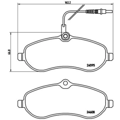 Afbeelding van Brembo Remblokset P 61 096