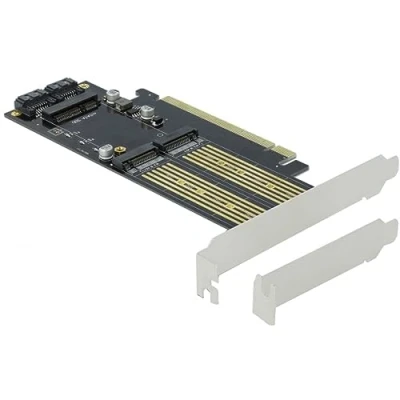 Afbeelding van Delock PCI Express x16 kaart zu 1 x M.2 Key B + NVMe M