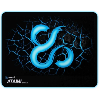 Afbeelding van Muismat Newskill NS MP ATAMI SL Zwart Blauw/Zwart