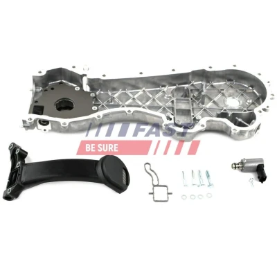 Afbeelding van FAST FT38301 Oliepomp Met zuigpijp, pakking, elektrisch oliedrukventiel afdichtring OPEL: Corsa D Hatchback