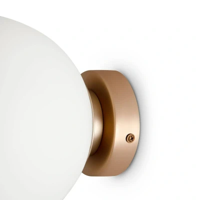Afbeelding van Maytoni wandlamp Basic vorm, wit/goud