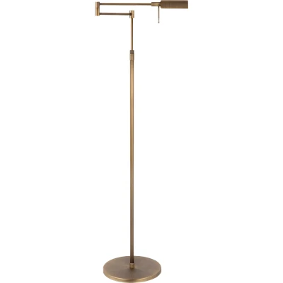 Afbeelding van HighLight LED vloerlamp New Bari, brons, hoogte 180 cm, metaal, dimmer