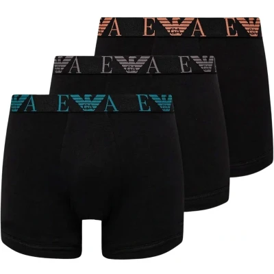 Afbeelding van Emporio Armani 3ER PACK Boxerbriefs, Heren, Maat: Medium, Schwarz