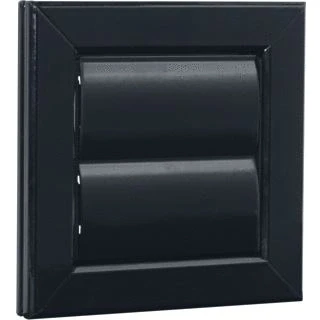 Afbeelding van Nedco lamellenrooster alum. 155 x mm zwart