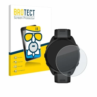 Afbeelding van BROTECT Antireflecterende Glas Screen Protector Mat voor Garmin Forerunner 165 Schermbeschermer [Beschermglas Folie niet Gehard Glas]