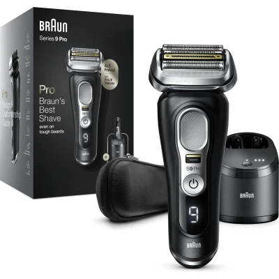 Afbeelding van Braun Series 9 Pro 9460cc Elektrisch Scheerapparaat Mannen Wet &amp; Dry Met SmartCare Center