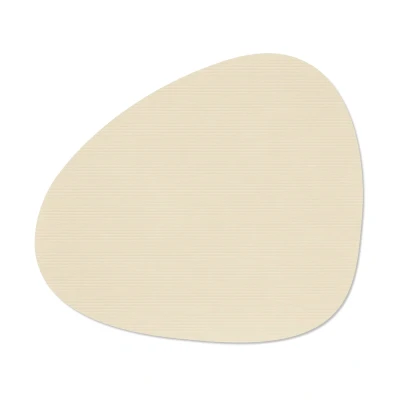 Afbeelding van LIND DNA Corduroy placemat curve L Vanilla