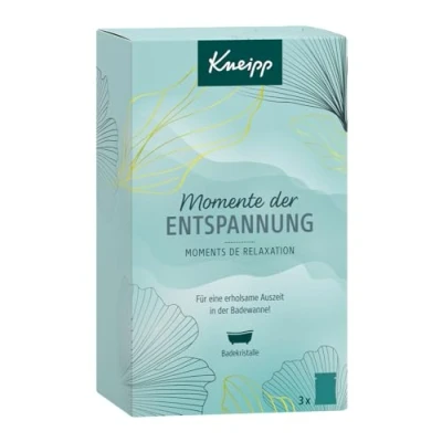 Afbeelding van Kneipp Cadeauset momenten van ontspanning geselecteerde badkristallen bestseller (elk 1 x 60 g): diepe ontspanning, pure &amp; goodbye stress kleine attentie ideaal souvenir