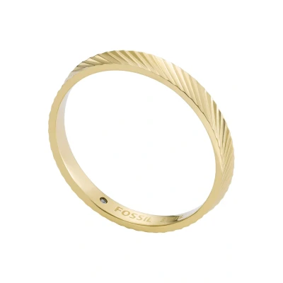 Afbeelding van Fossil Harlow Ring, Dames, Maat: 48, Gold