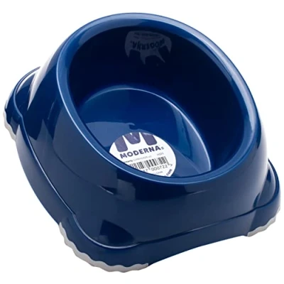 Afbeelding van Moderna plastic hondeneetbak Smarty 3 19 cm blueberry (inhoud 1245 ml) Gebr. de Boon